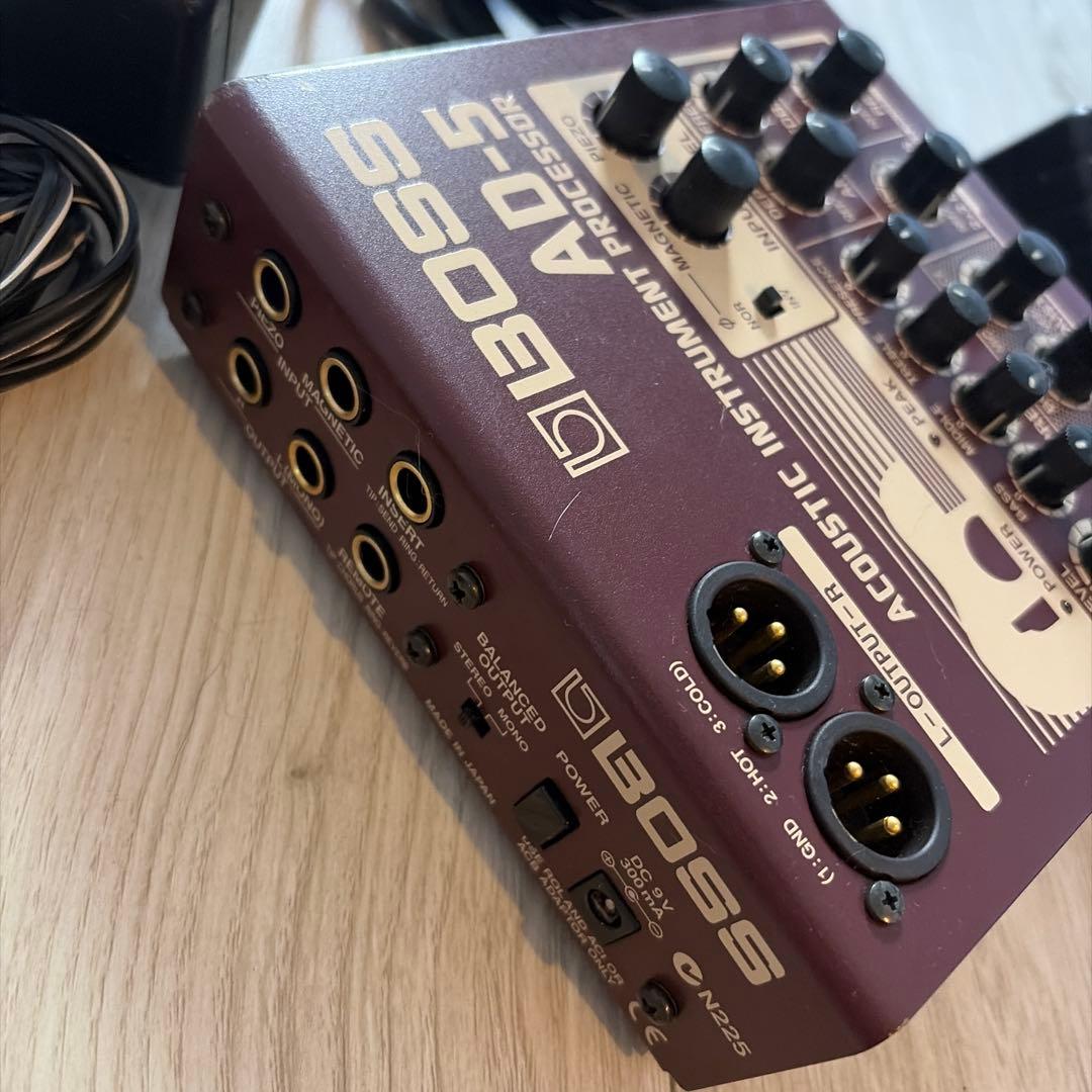 BOSS AD-5 アコースティック用プリアンプ