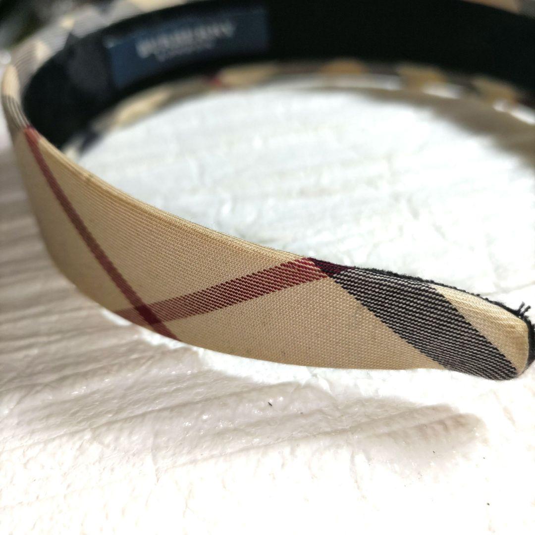 BURBERRY❤カチューシャ チェックカチューシャ バーバリーチェック