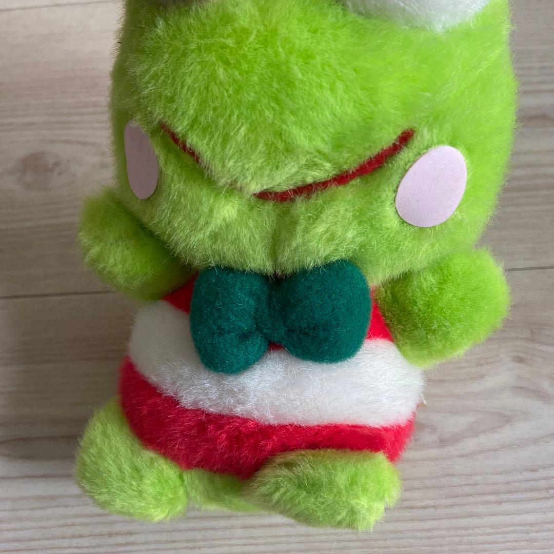 サンリオけろけろけろっぴぬいぐるみ　旧ロゴ　レトロ　日本製音が鳴る当時品希少レア