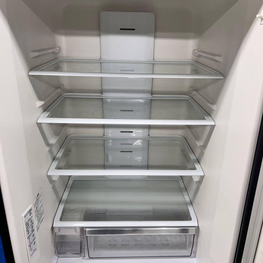 709 日立　大型冷蔵庫　375L 300L強　小型　家庭用　自動製氷　右開き