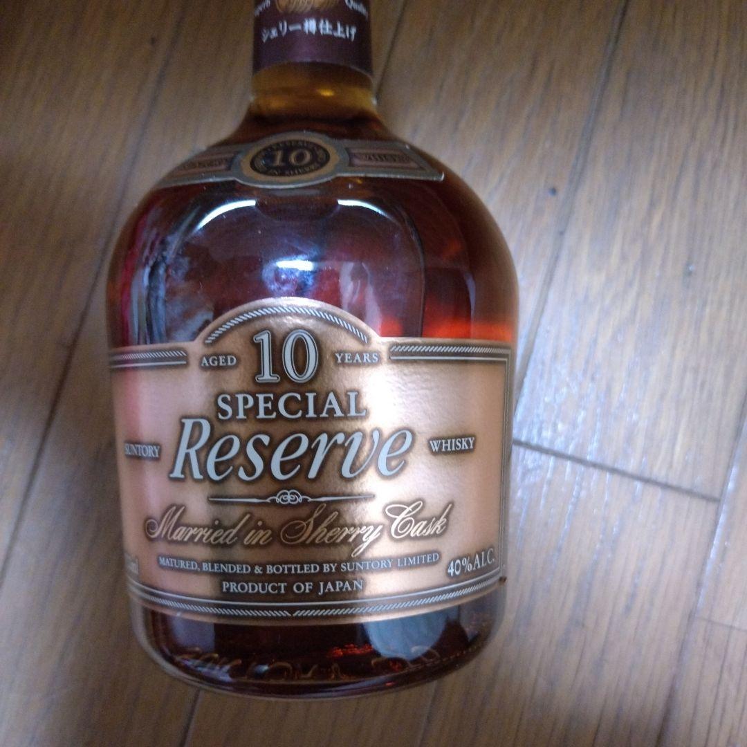 K古酒 サントリースペシャルリザーブ10年シェリー樽仕上700ml 40%