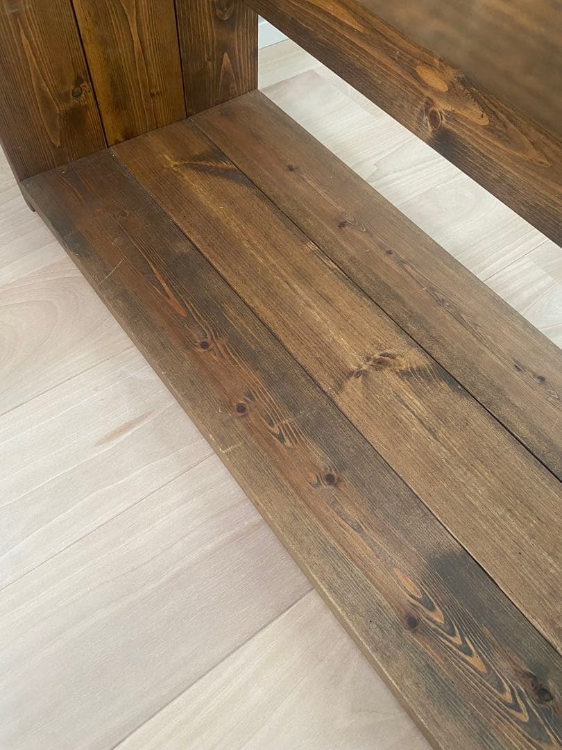 【送料込】無垢材の絵本棚　ハンドメイド作家作品