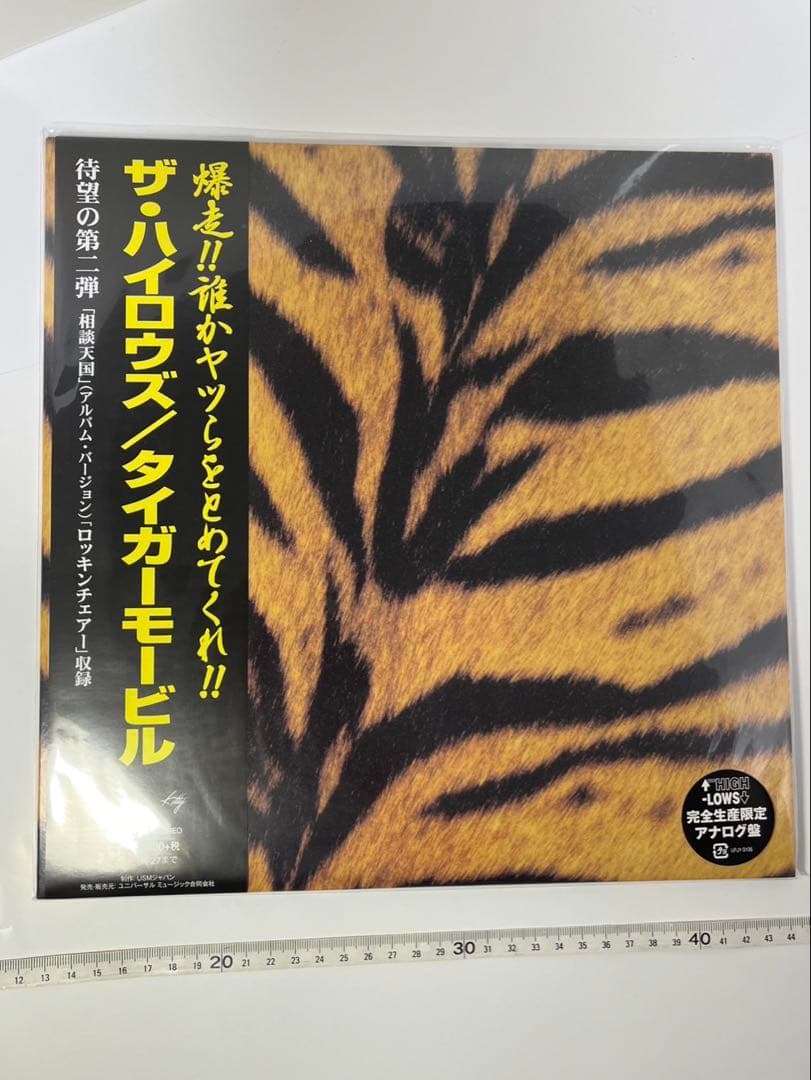 I'm　ハイロウズ タイガーモービル　限定生産　アナログ　レコード　新品