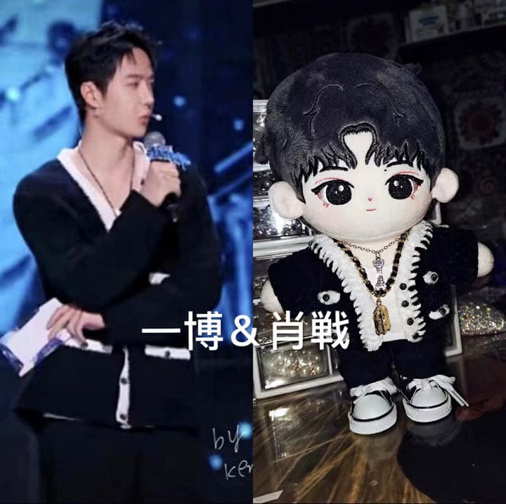 ご確認用(王一博 ぬいぐるみ 20cm お洋服 着せ替え ハンドメイド)