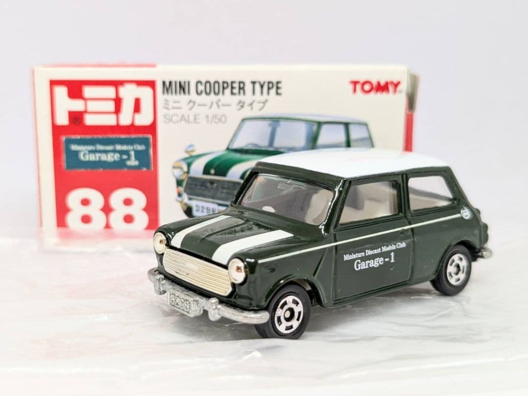 特注トミカ　88 ミニクーパータイプ　Garage-1　ガレージワン