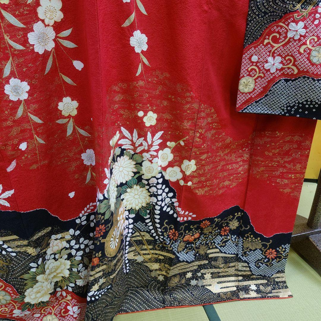 別誂振袖正絹袷友禅創作品