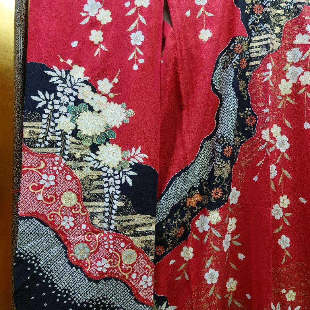 別誂振袖正絹袷友禅創作品