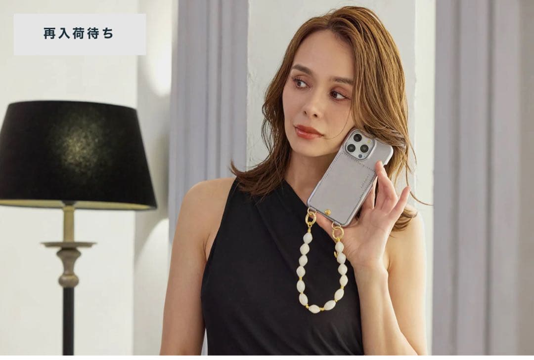 mek.⭐︎louvini parisハンドストラップ　PETIT LITA