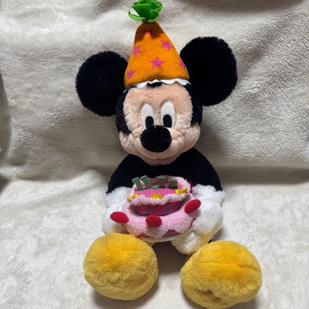 ディズニーリゾート ミッキー バースデー ぬいぐるみ 2019