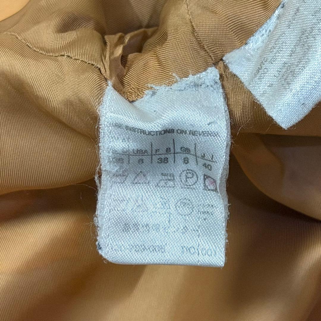 ☆良品☆マックスマーラ　アイコンコート　チェスター　キャメル　女優襟　40 L