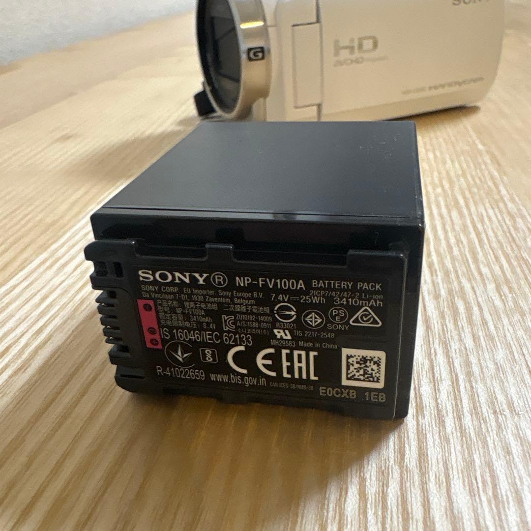 SONY HDR-CX680 ビデオカメラ 本体　大容量バッテリーセット