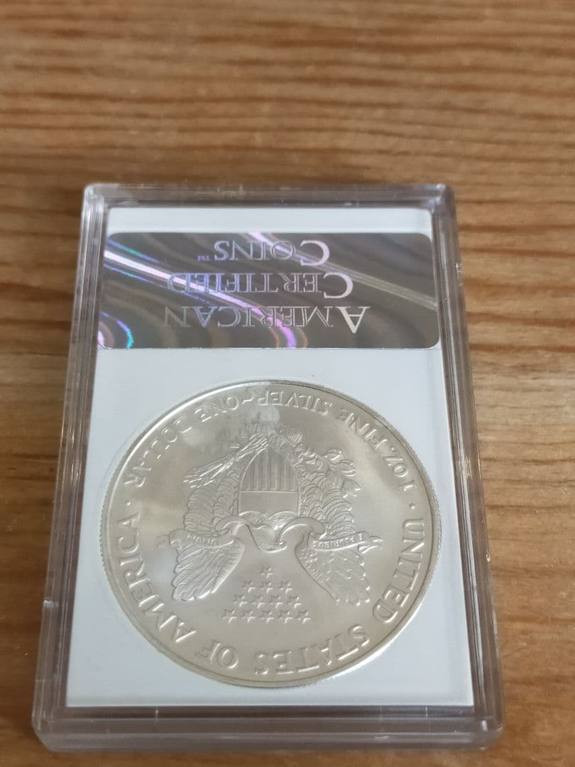 アメリカン イーグル純銀貨 ウォーキングリバティ 1オンス　ACC最高70