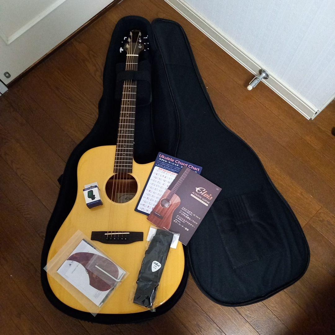 『未使用に近い美品』ELVIS エルビス　アコ－スティックギター