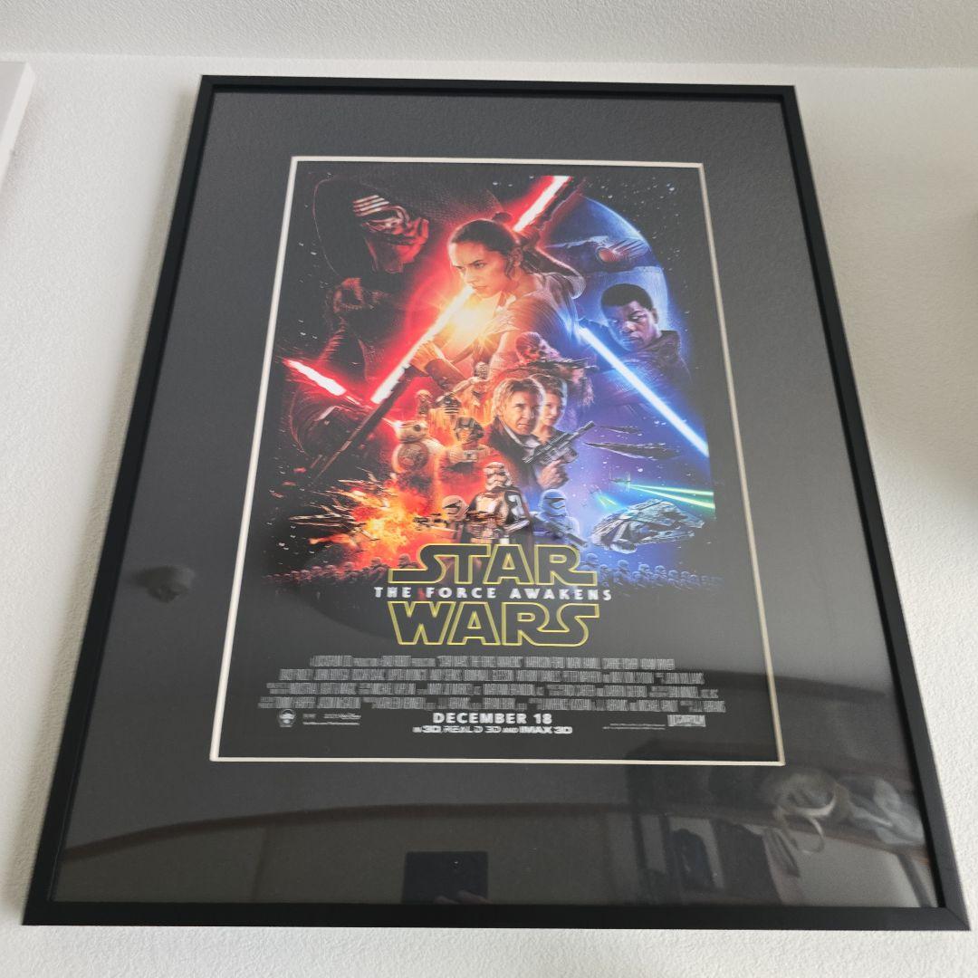 「スター・ウォーズ　フォースの覚醒」 ポスターフレーム
