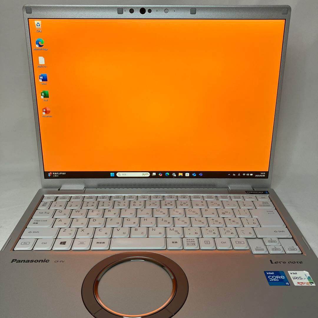 準美品 レッツノート CF-FV1 第11世代 i5 16GB オフィス2024