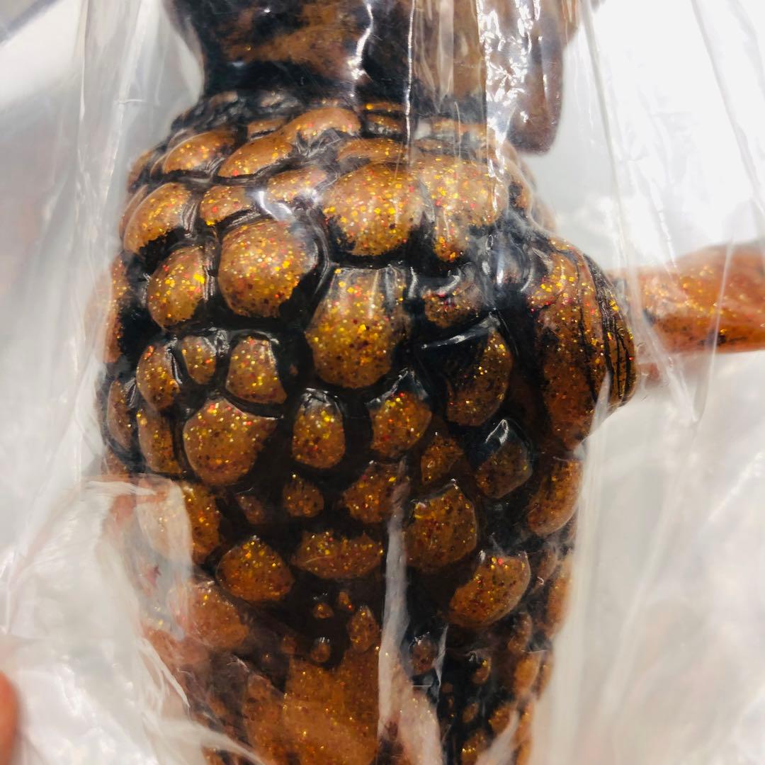 未開封 パンシダ ゴールド成型 中岡俊哉監修 怪獣天国 マーミット ソフビ