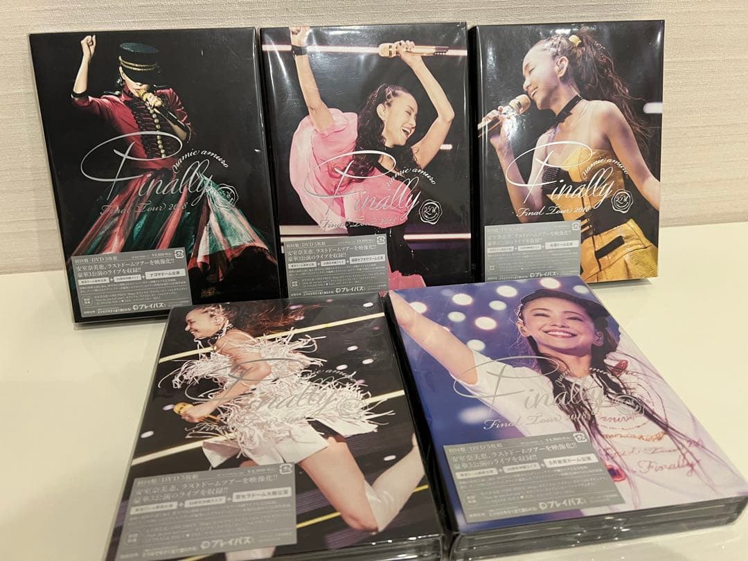 【新品・未開封】安室奈美恵 初回限定盤 Finally全5公演コンプリートセット