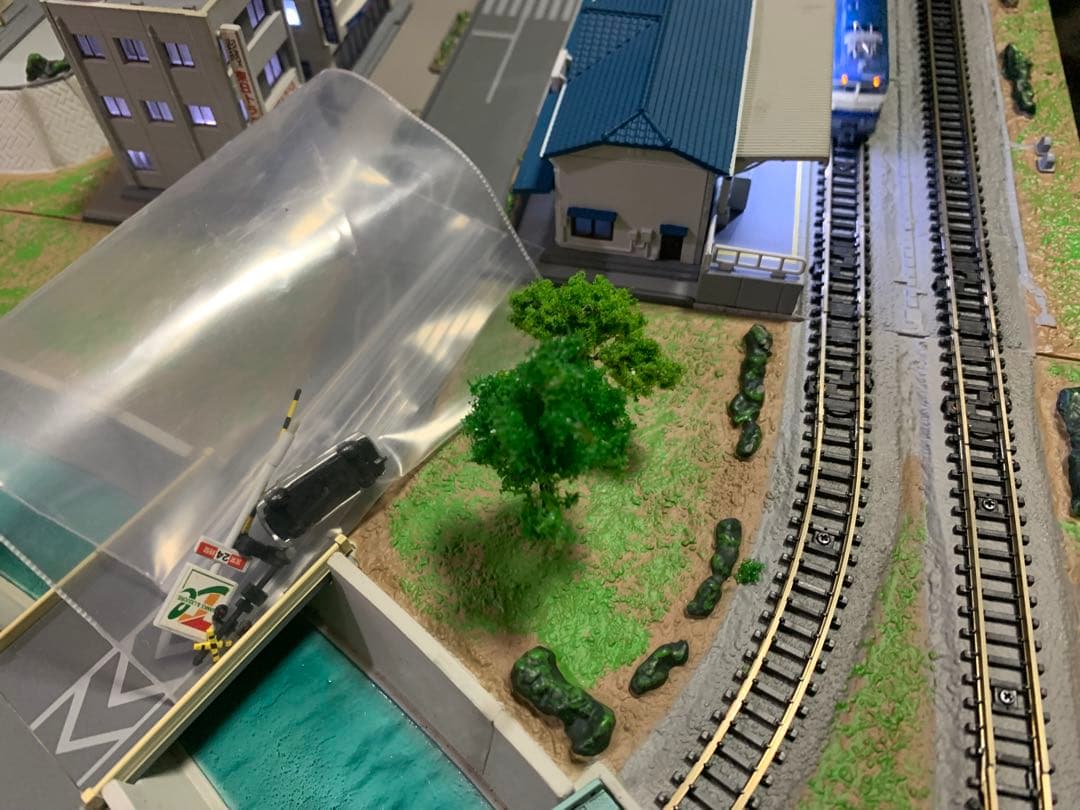 東京マルイ ZゲージPROZ完成基本ジオラマコース、コントローラー、EF65一式