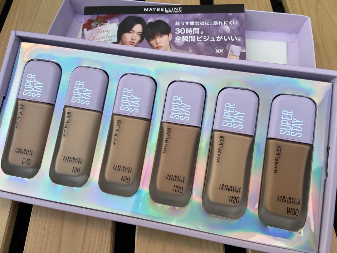 新品6本セット　メイベリン SPステイ　ルミマット　リキッド　ファンデーション