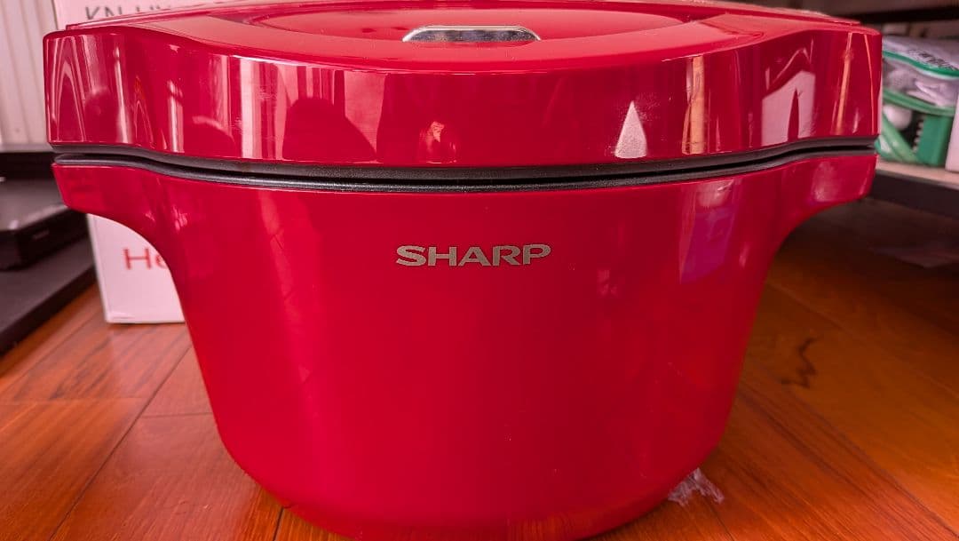 ヘルシオ ホットクック 1.6L SHARP　シャープ　KN-HW16F-R