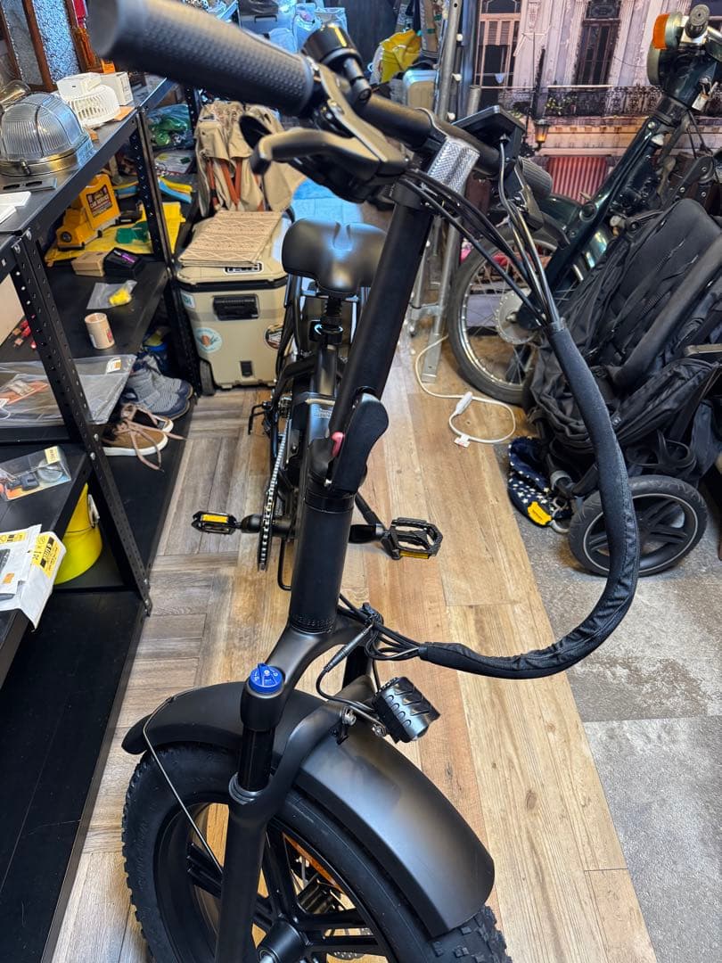 YADEA 電動アシスト自転車 シティタイプ ブラック