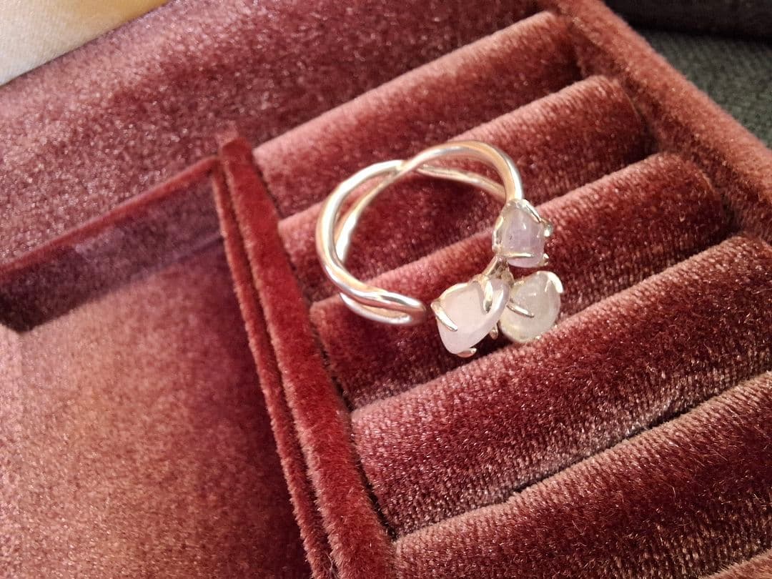 KINARIYA キナリヤ クンツァイト シルバーリング