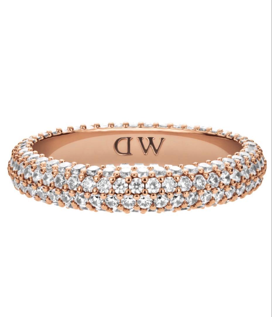 ほぼ新品 Daniel Wellington ローズゴールド リング 50