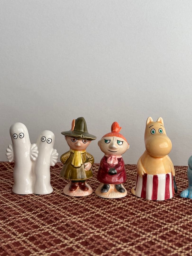 ムーミンとその仲間たち　陶器の置物