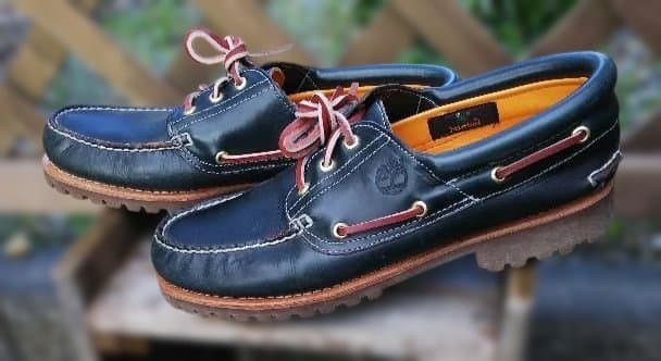 TIMBERLANDティンバーランド 3アイ 10Wダークグリーン