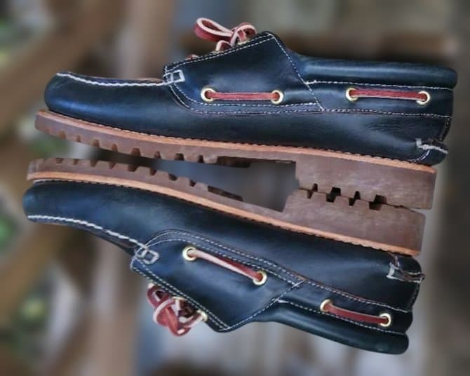 TIMBERLANDティンバーランド 3アイ 10Wダークグリーン