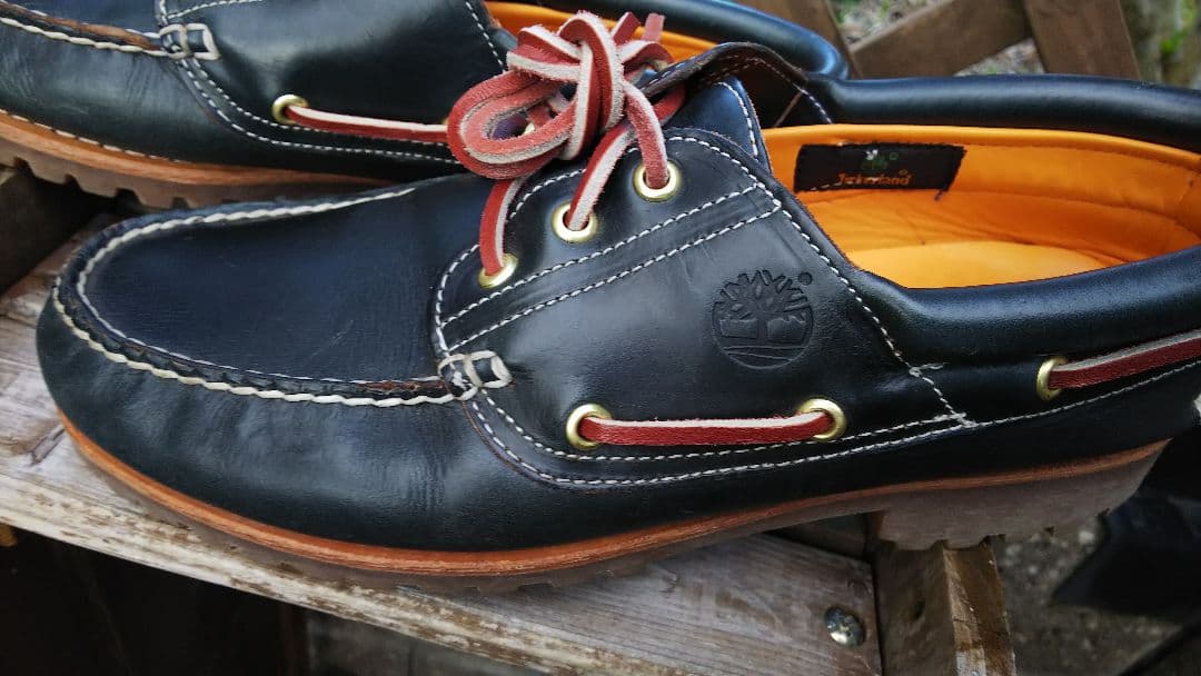 TIMBERLANDティンバーランド 3アイ 10Wダークグリーン