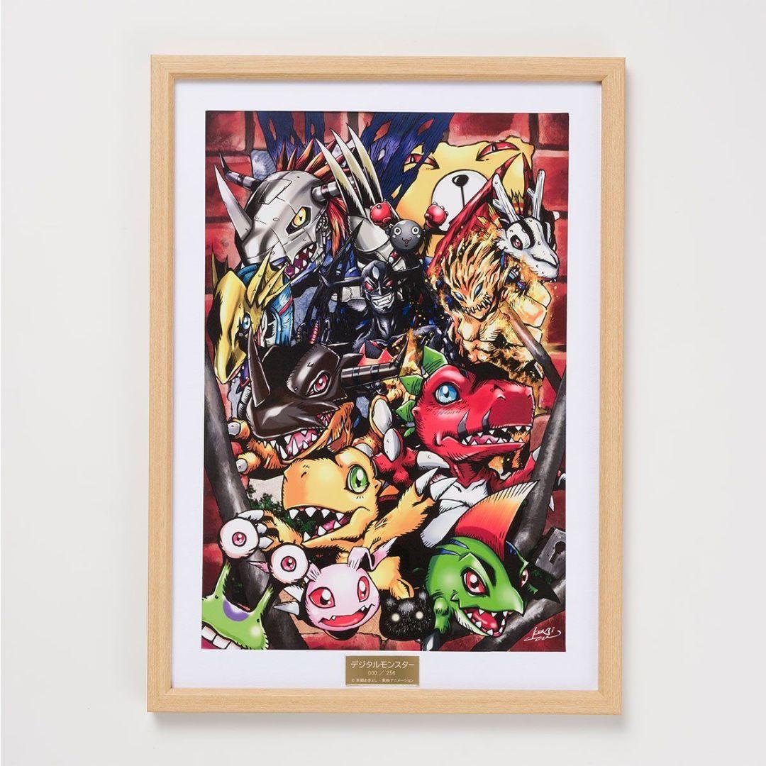 デジタルモンスター A3 複製原画 256枚限定