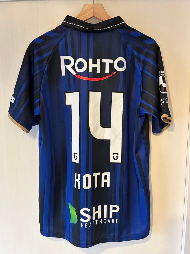 ガンバ大阪2025 サッカー ユニフォーム M-L 山田康太14