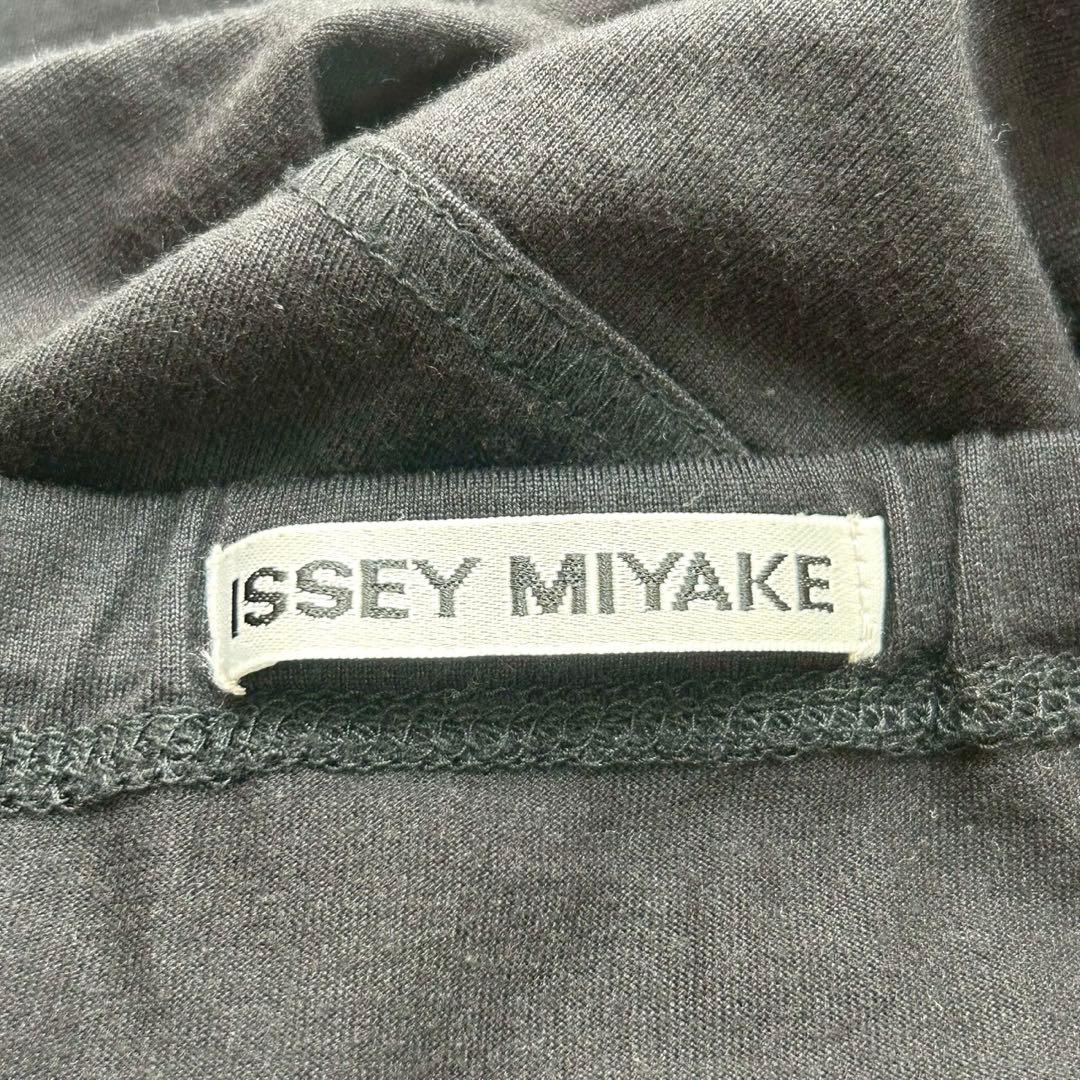 美品✨イッセイミヤケ 変形 アシンメトリー スカート コットン ブラック 3