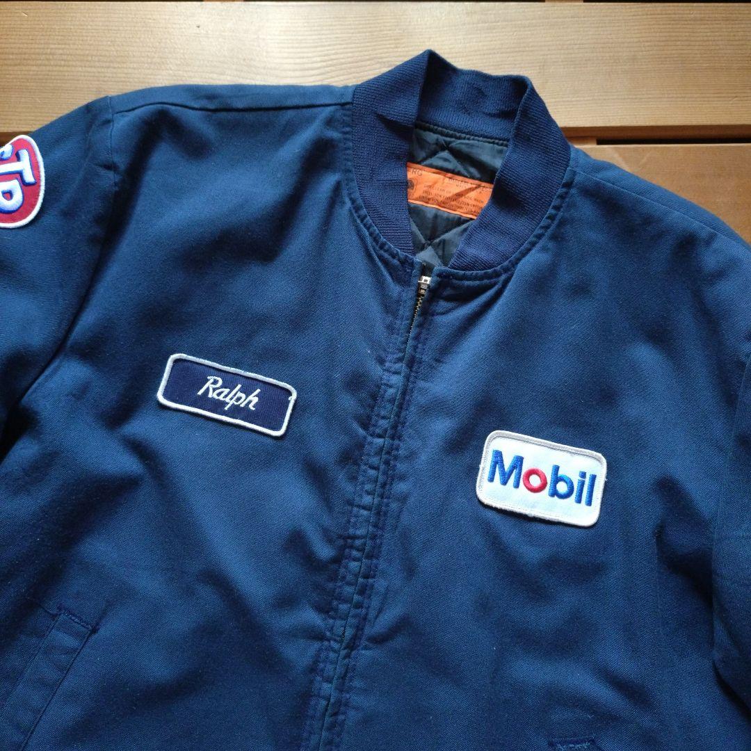 60-70's REDKAP ワークジャケットUSA製　\"Mobil\"