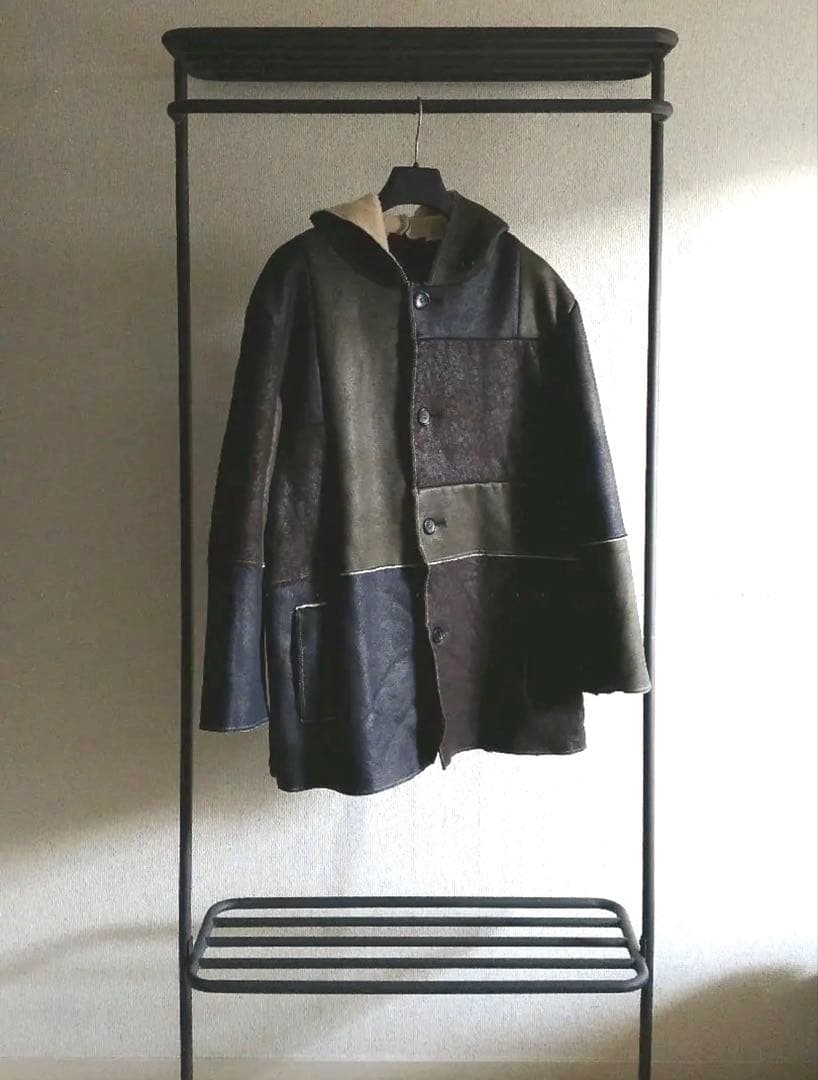 ジャケット・アウター Gosha Rubchinskiy PATCHWORK MOUTON M