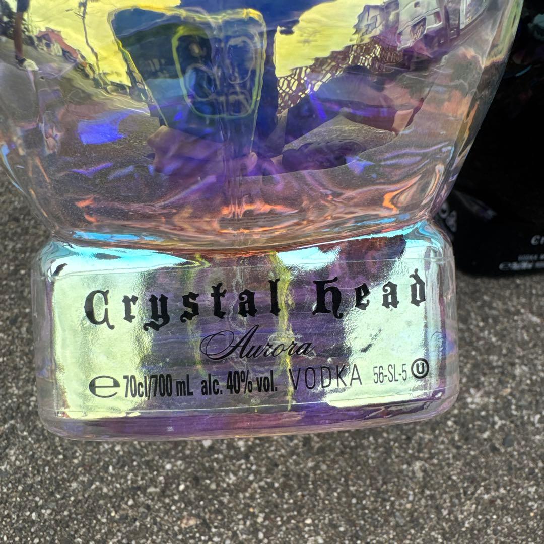 Crystal Head スカルボトル 2本セット