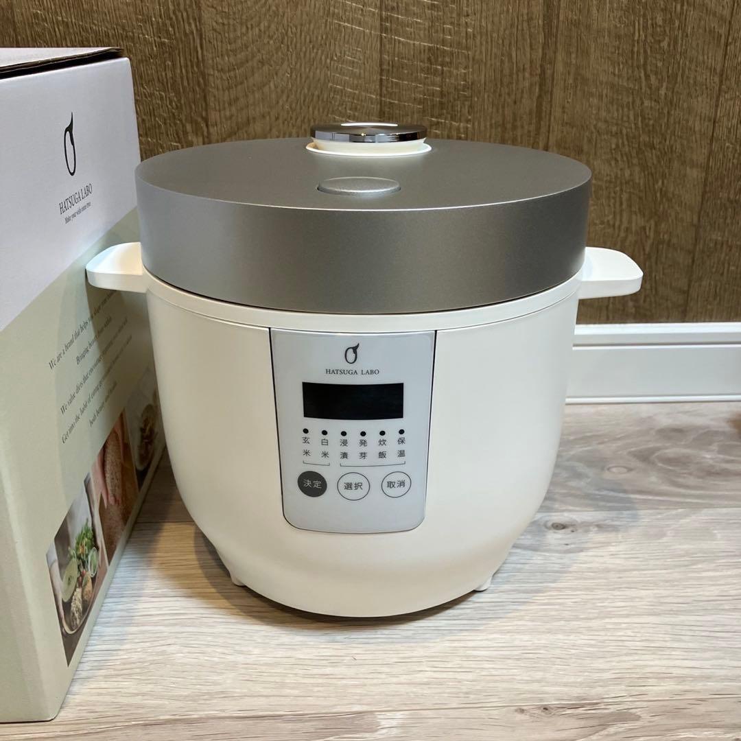 発芽玄米炊飯器 HATSUGA LABO 発芽玄米炊飯器 ELM-102