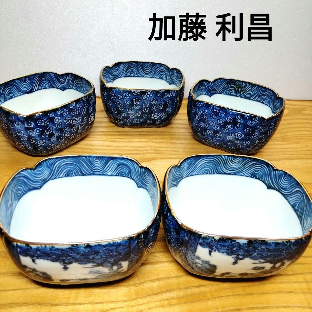 ☆ 加藤 利昌 清水焼 梅小紋鉢