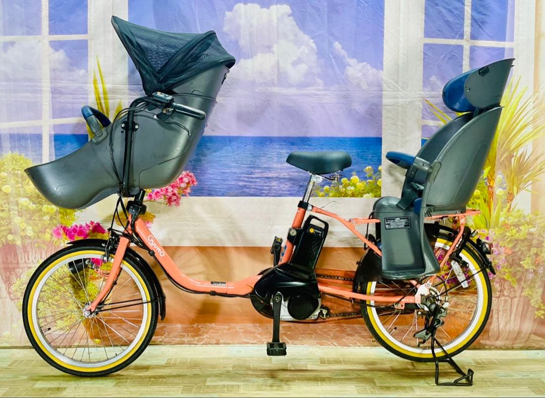 高年式ギュットクルーム2019年モデル⭐️パナソニック子供乗せ電動自転Y2125