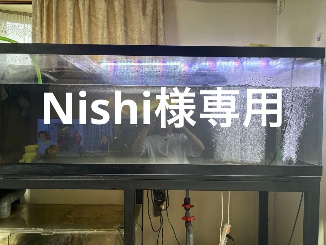 1800.600.600.アクリルオーバーフロー水槽