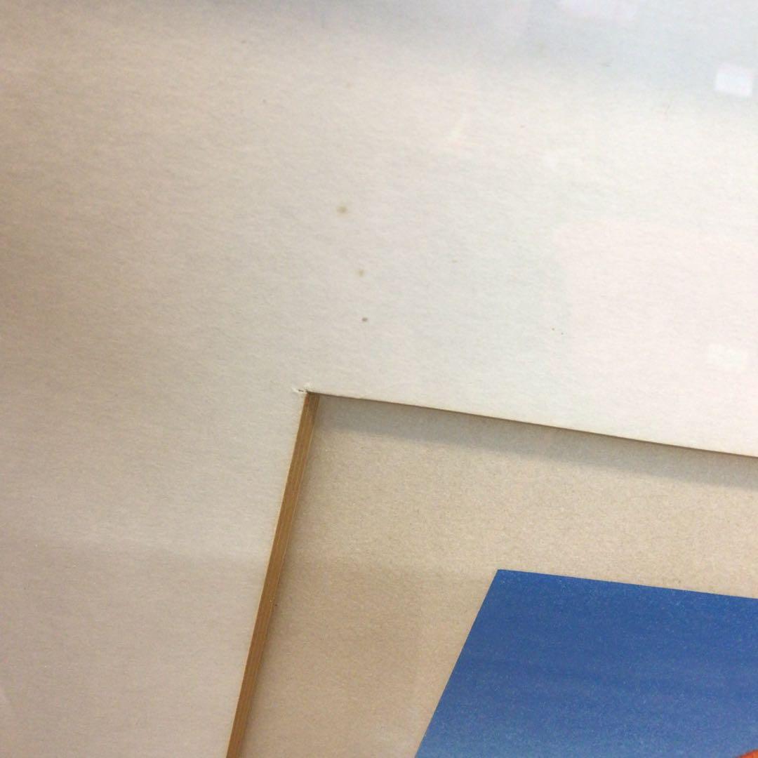 風船と少女の絵 エイボン カンパーナ 春 Avon Campana 絵画USED