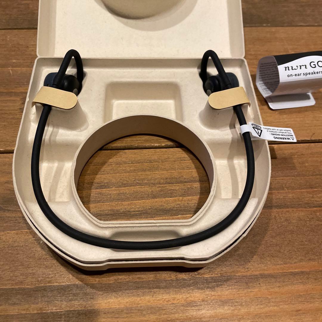 nwm GO ワイヤレスイヤホン オープンイヤー 防水　ヌーム　イヤホン