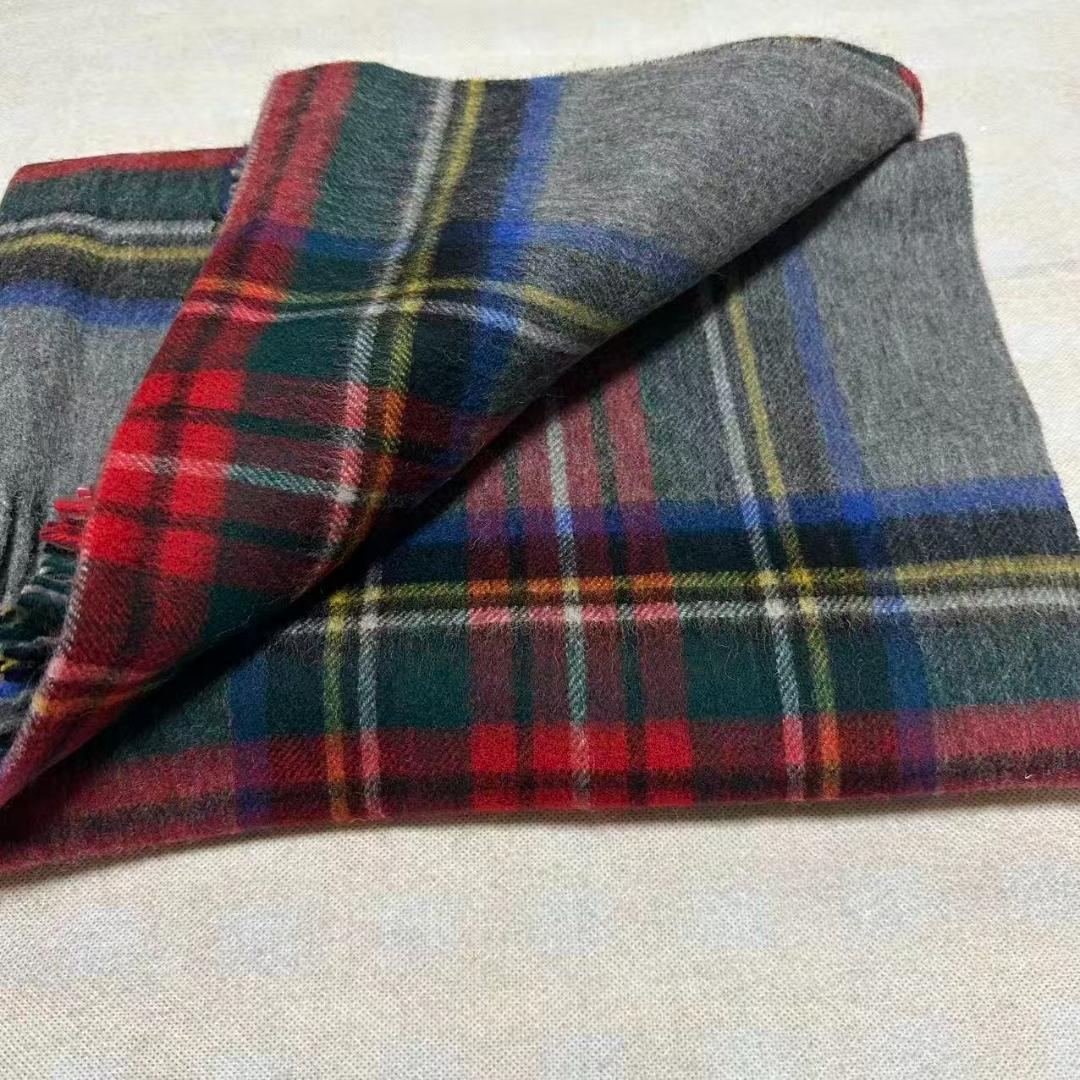 ま*母様 ジョンストンズ カシミア 大判グレースチュワート ストール マフラー