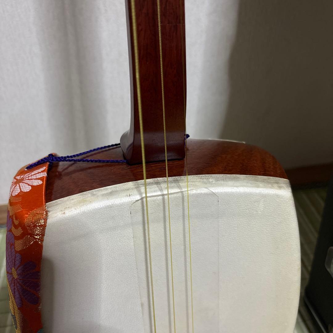 三味線　和楽器　バチ　撥　弦　駒　ハードケース　弦楽器