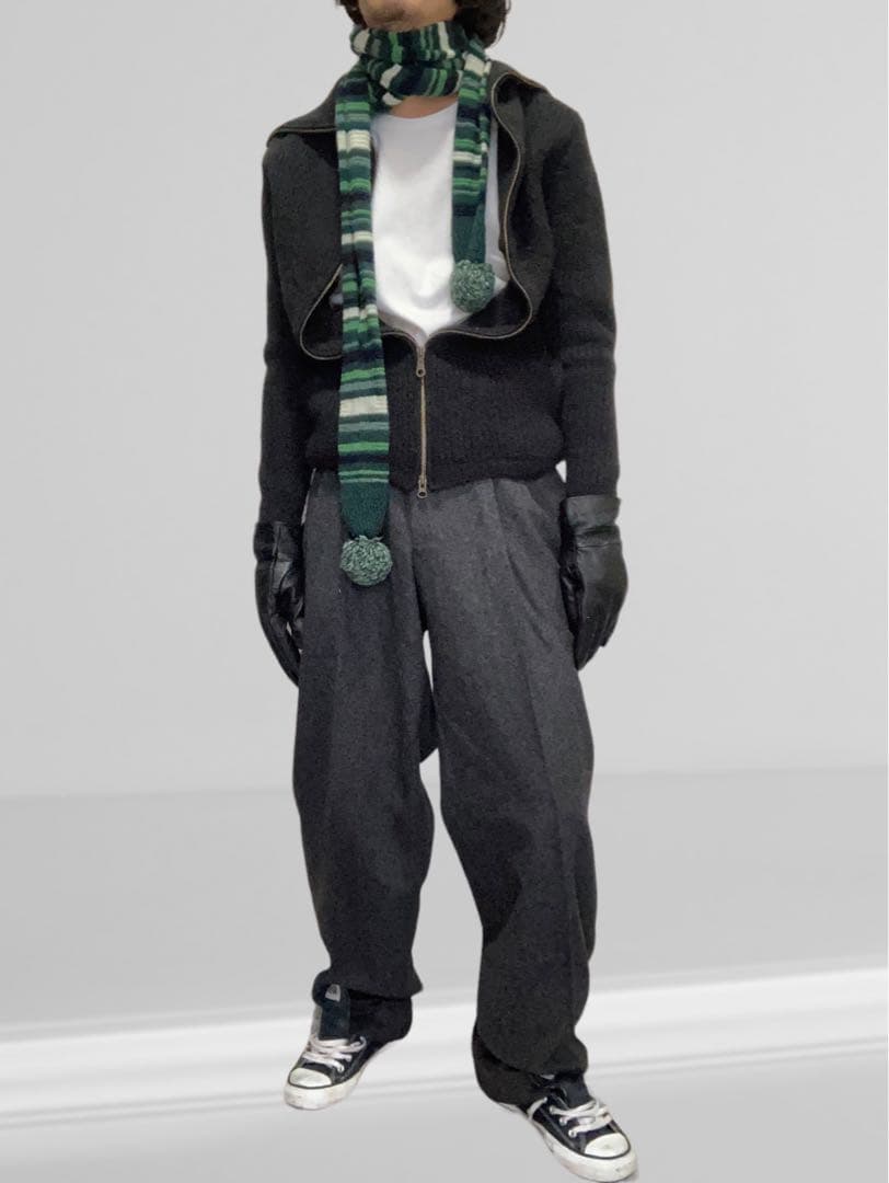 BLACK LAMB LEATHER GLOVE 3091T レザー手袋