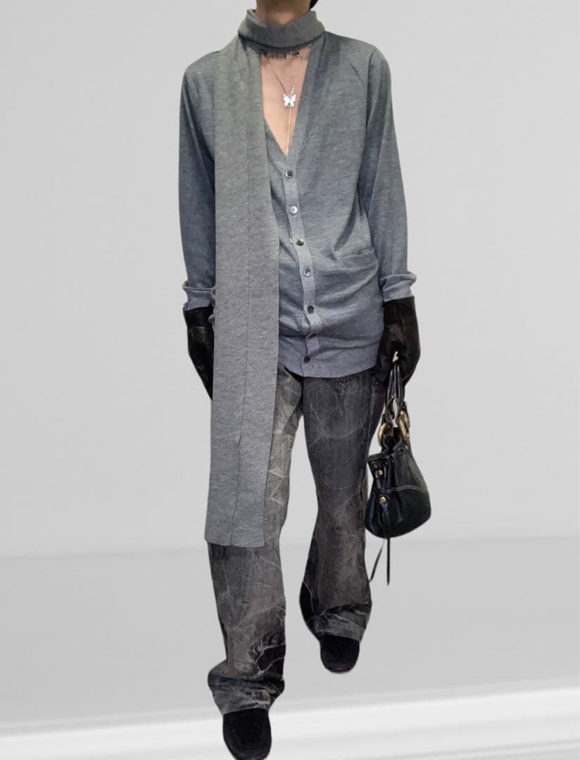 BLACK LAMB LEATHER GLOVE 3091T レザー手袋