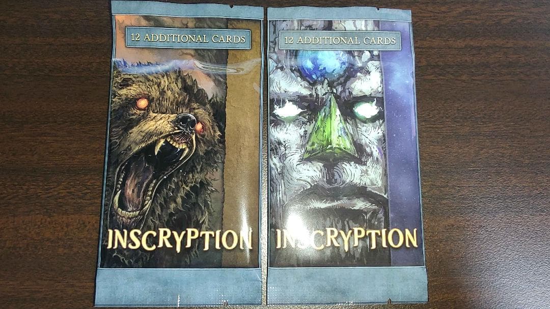 Inscryption　カードパック　2点セット　新品未開封