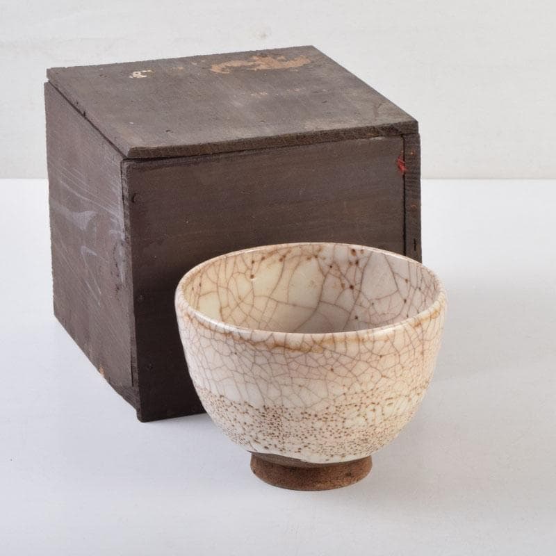 茶道具　井戸茶碗　時代箱付　V　9190