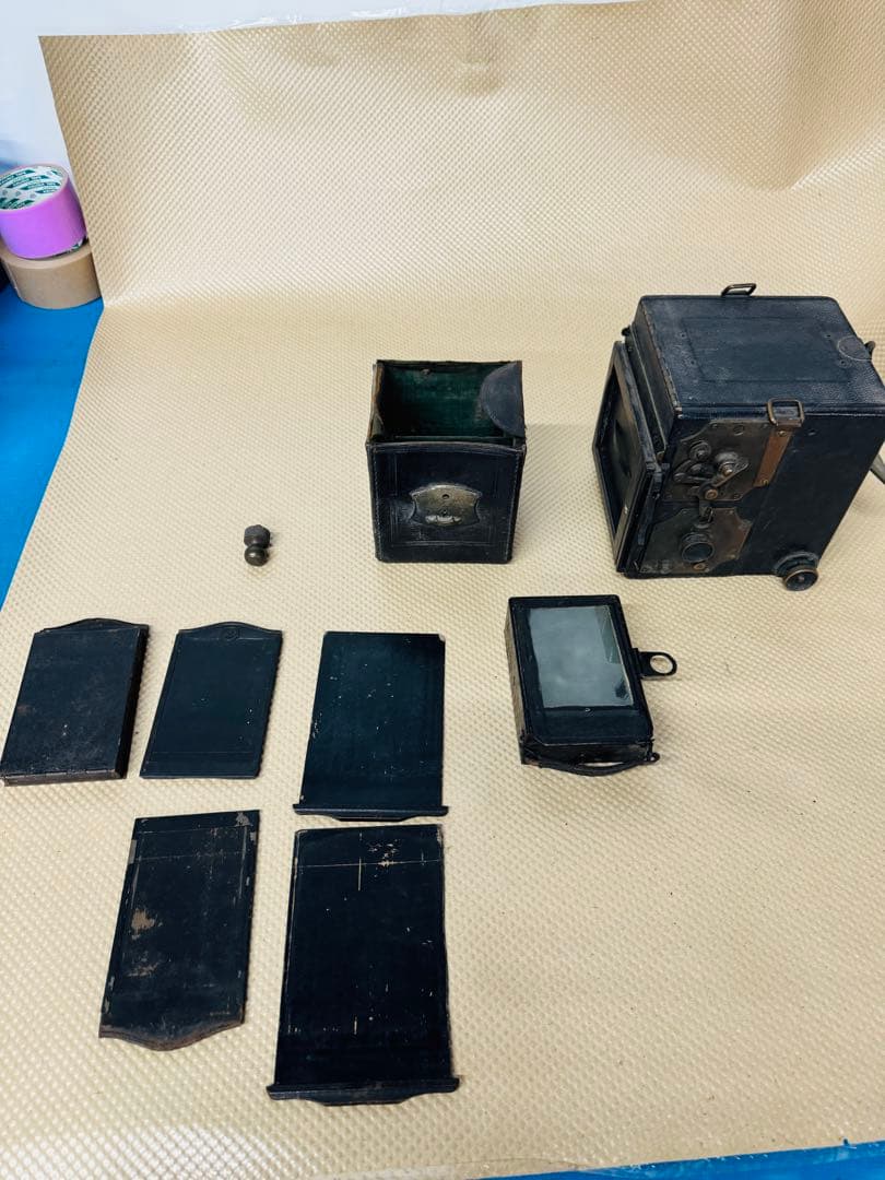 グラフレックスGRAFLEX 大判フィルムカメラ 蛇腹カメラ 希少 時代物